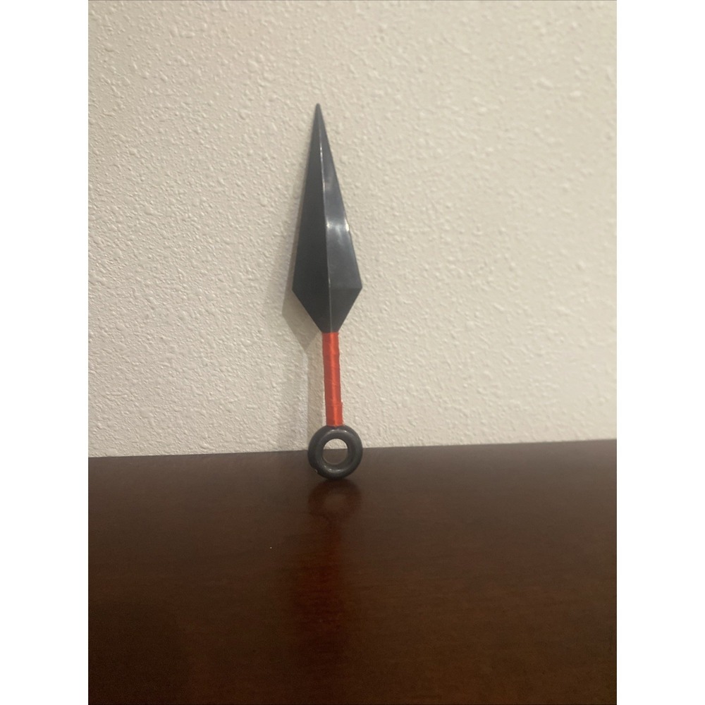 Naruto Kunai Ninja Cosplay Costume Plastic,‎ Red And Black